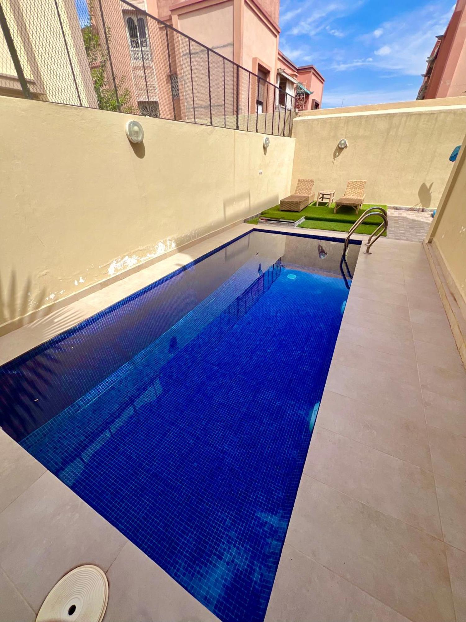 Villa Al Nour Avec Piscine Marrakesh Exterior foto