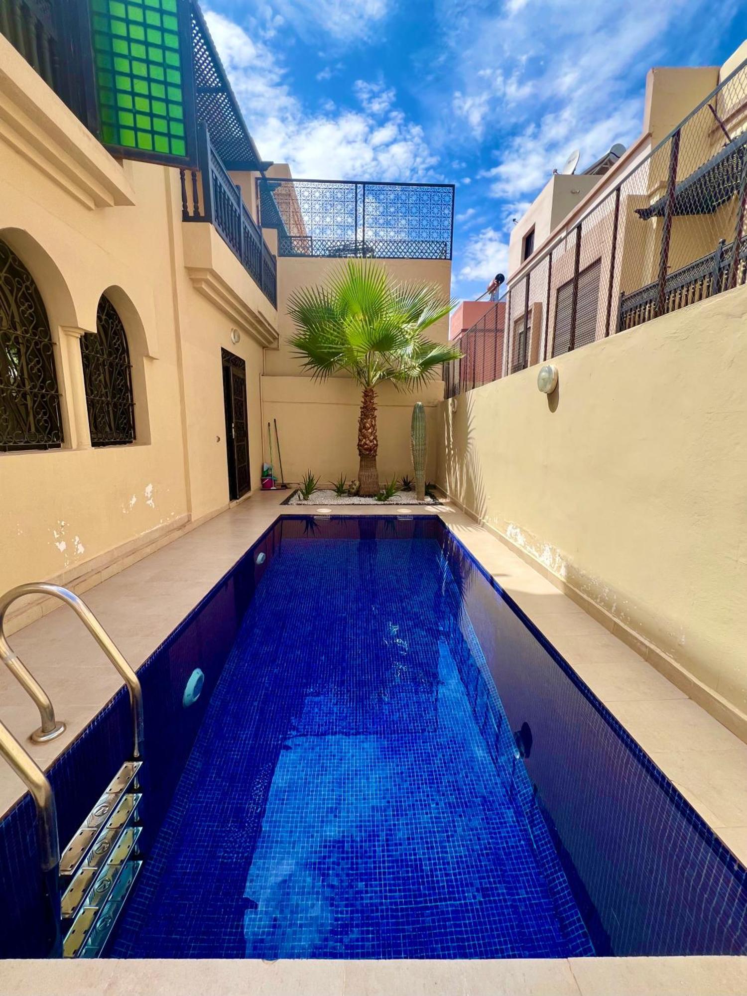 Villa Al Nour Avec Piscine Marrakesh Exterior foto